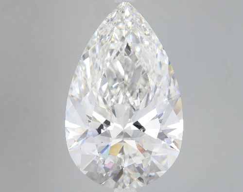 13.60ct F VS1 Rare Carat Ideal Cut Pear Lab Grown Diamond