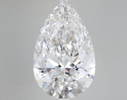 14.42ct F VS2 Rare Carat Ideal Cut Pear Lab Grown Diamond