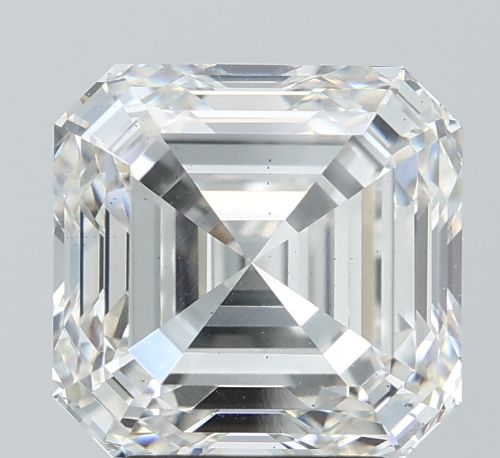 4.04ct G VS2 Rare Carat Ideal Cut Asscher Lab Grown Diamond