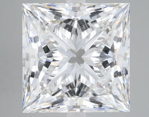 17.59ct F VS1 Rare Carat Ideal Cut Princess Lab Grown Diamond