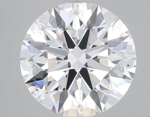 2.74ct F SI1 Rare Carat Ideal Cut Round Lab Grown Diamond