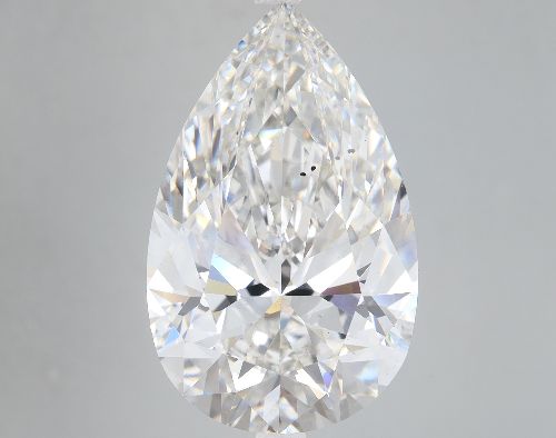 13.03ct F SI1 Rare Carat Ideal Cut Pear Lab Grown Diamond