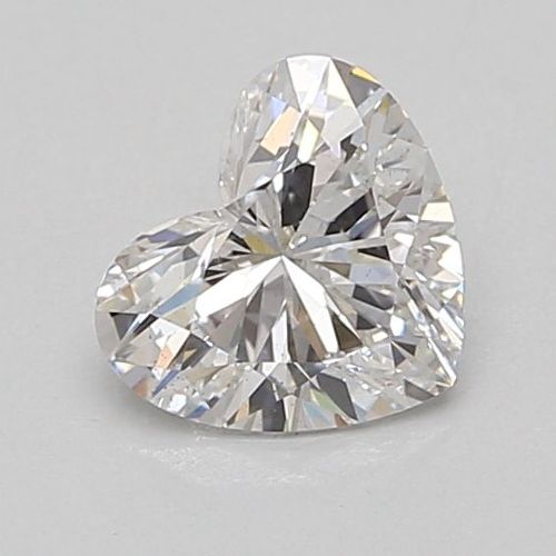 1.10ct F SI1 Rare Carat Ideal Cut Heart Lab Grown Diamond