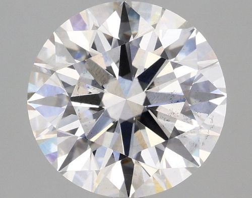 2.57ct F SI1 Rare Carat Ideal Cut Round Lab Grown Diamond