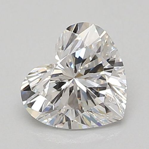 1.34ct F VS1 Rare Carat Ideal Cut Heart Lab Grown Diamond