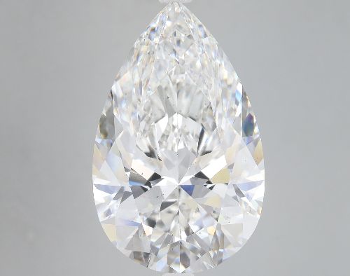 11.27ct F VS2 Rare Carat Ideal Cut Pear Lab Grown Diamond