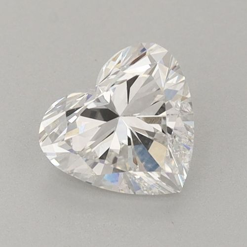 0.84ct F VVS2 Good Cut Heart Lab Grown Diamond