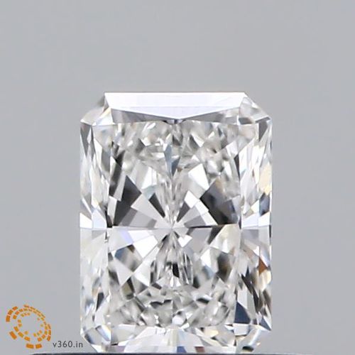 0.46ct E VS1 Rare Carat Ideal Cut Radiant Lab Grown Diamond