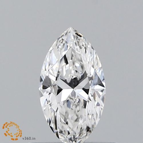 0.53ct E VVS2 Rare Carat Ideal Cut Marquise Lab Grown Diamond