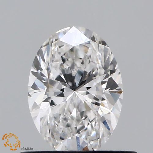 0.60ct E VS1 Very Good Cut Oval Lab Grown Diamond