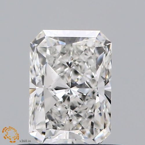 0.79ct F VS1 Very Good Cut Radiant Lab Grown Diamond