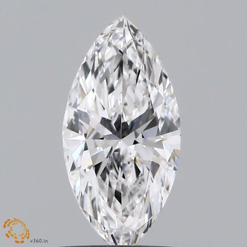 0.50ct E VS1 Rare Carat Ideal Cut Marquise Lab Grown Diamond