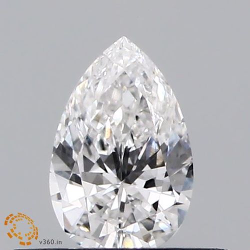 0.30ct E VS1 Rare Carat Ideal Cut Pear Lab Grown Diamond