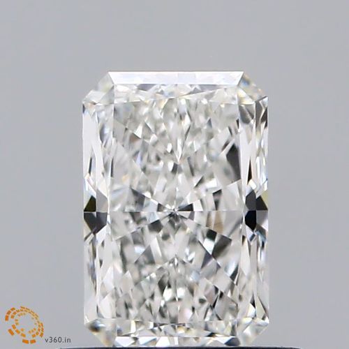 0.72ct F VS1 Very Good Cut Radiant Lab Grown Diamond