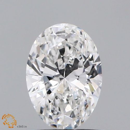 0.57ct E VS1 Rare Carat Ideal Cut Oval Lab Grown Diamond