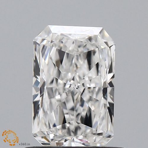 0.69ct F VS1 Rare Carat Ideal Cut Radiant Lab Grown Diamond