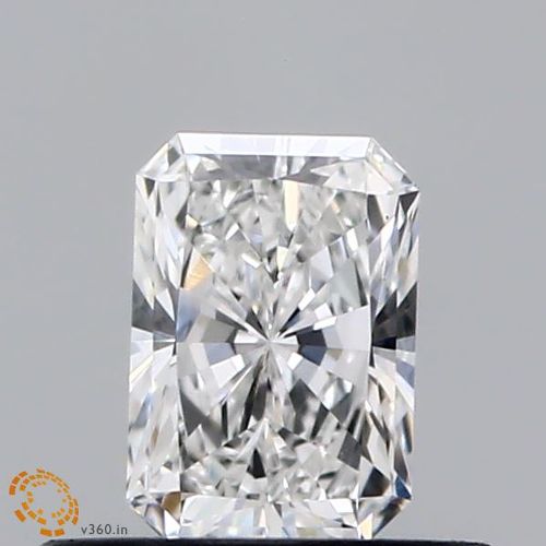 0.45ct E VS1 Very Good Cut Radiant Lab Grown Diamond