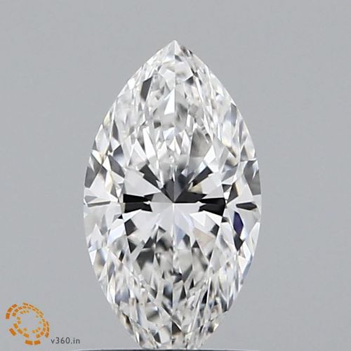 0.74ct E VVS2 Very Good Cut Marquise Lab Grown Diamond