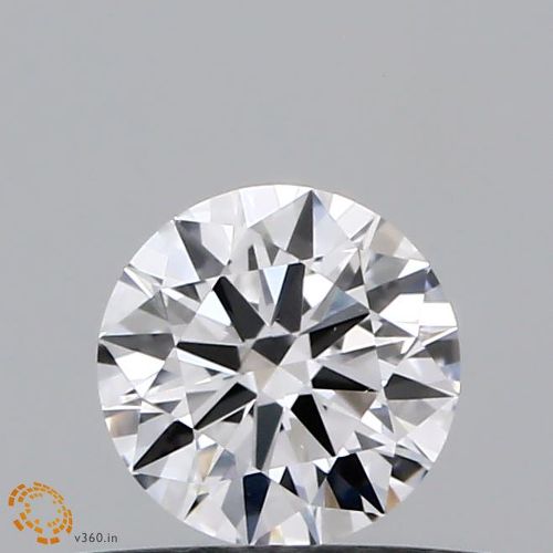 0.48ct D VS1 Rare Carat Ideal Cut Round Lab Grown Diamond