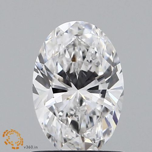 0.81ct E VS1 Very Good Cut Oval Lab Grown Diamond