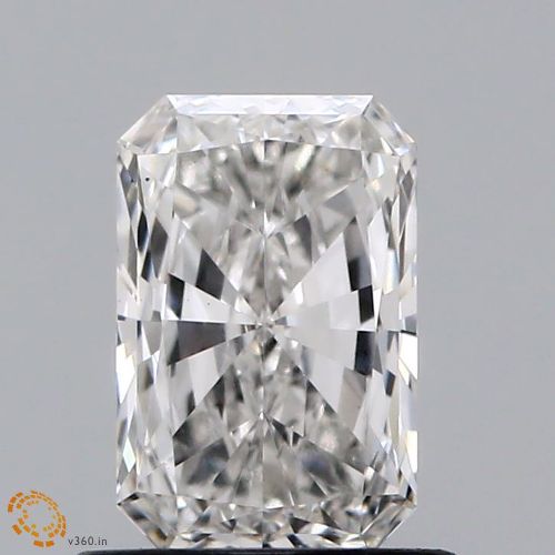 0.81ct F VS1 Very Good Cut Radiant Lab Grown Diamond