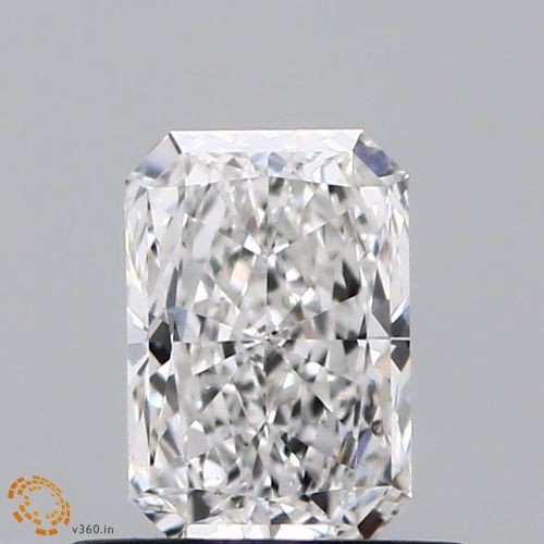 0.61ct F VS1 Rare Carat Ideal Cut Radiant Lab Grown Diamond