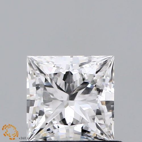 0.70ct E VS1 Rare Carat Ideal Cut Princess Lab Grown Diamond