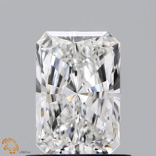 0.87ct F VS1 Very Good Cut Radiant Lab Grown Diamond