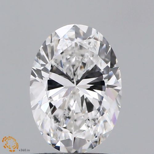 0.78ct E VS1 Very Good Cut Oval Lab Grown Diamond