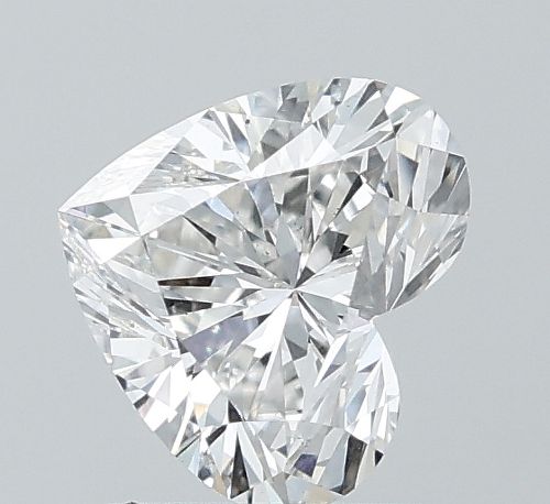 1.09ct F VS2 Rare Carat Ideal Cut Heart Lab Grown Diamond