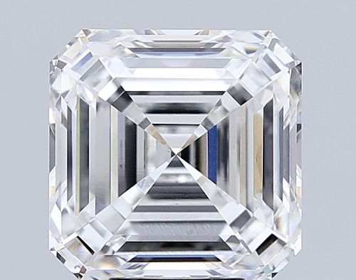 7.28ct E VS1 Rare Carat Ideal Cut Asscher Lab Grown Diamond