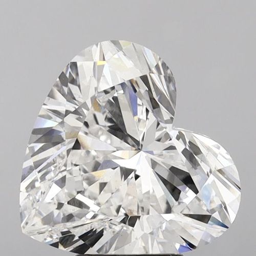 6.52ct E VS2 Rare Carat Ideal Cut Heart Lab Grown Diamond