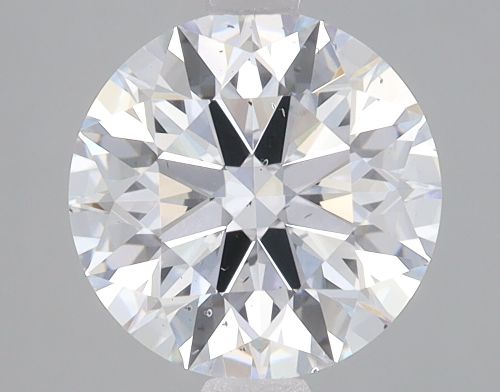 2.21ct E SI1 Rare Carat Ideal Cut Round Lab Grown Diamond