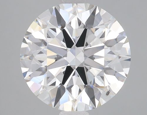 2.73ct F SI1 Rare Carat Ideal Cut Round Lab Grown Diamond