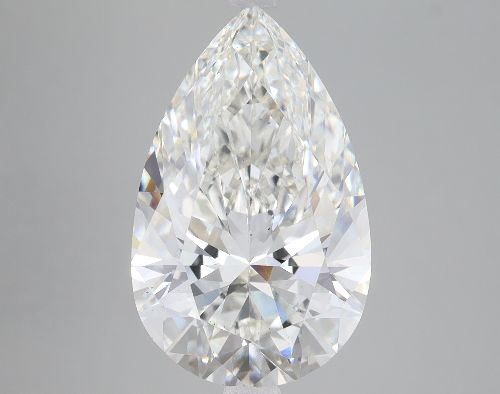 6.02ct H VS2 Rare Carat Ideal Cut Pear Lab Grown Diamond