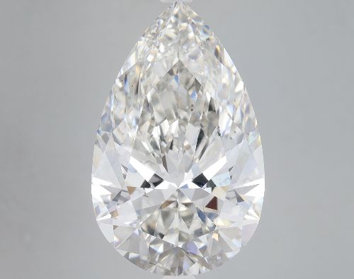 11.06ct G VS2 Rare Carat Ideal Cut Pear Lab Grown Diamond