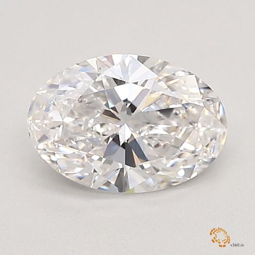 0.52ct E VS1 Rare Carat Ideal Cut Oval Lab Grown Diamond