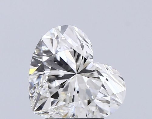 2.22ct H VS1 Rare Carat Ideal Cut Heart Lab Grown Diamond