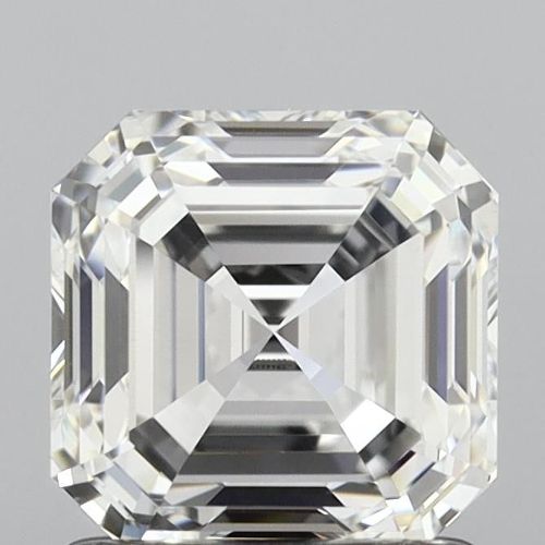 1.43ct F VS2 Rare Carat Ideal Cut Asscher Lab Grown Diamond