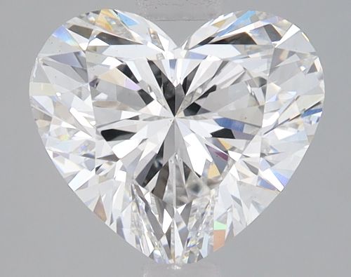 1.60ct E VS2 Rare Carat Ideal Cut Heart Lab Grown Diamond