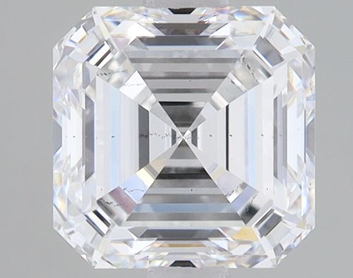 2.09ct E SI1 Excellent Cut Asscher Lab Grown Diamond