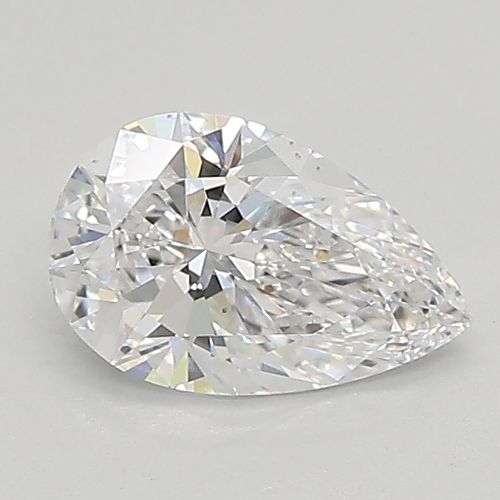 0.77ct D VS2 Rare Carat Ideal Cut Pear Lab Grown Diamond