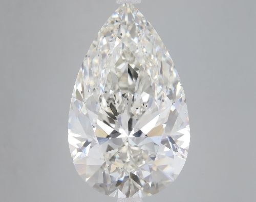 10.14ct H SI1 Rare Carat Ideal Cut Pear Lab Grown Diamond