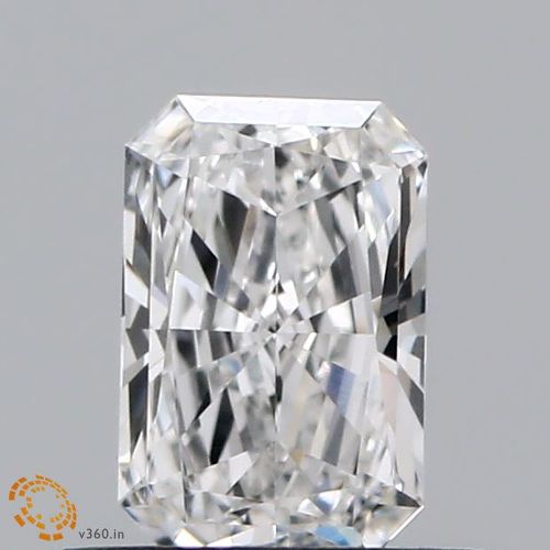 0.56ct F VS1 Rare Carat Ideal Cut Radiant Lab Grown Diamond