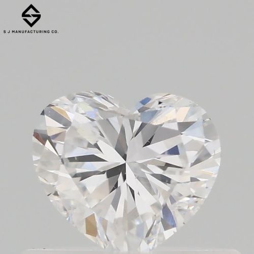 0.44ct D VS2 Good Cut Heart Lab Grown Diamond