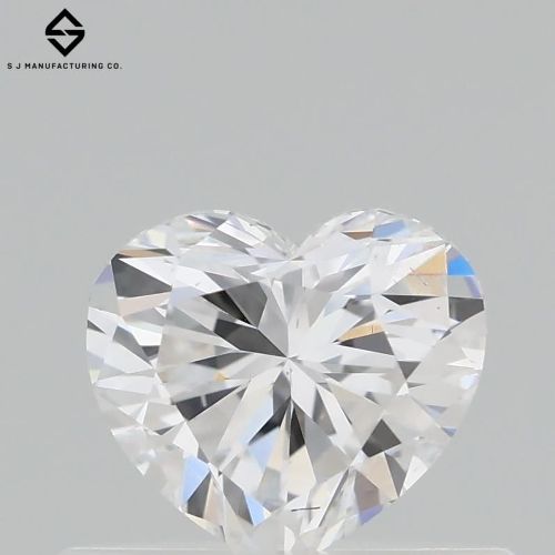 0.46ct D VS2 Rare Carat Ideal Cut Heart Lab Grown Diamond