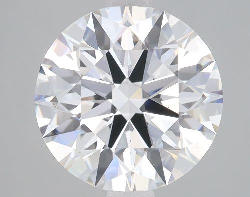 3.09ct D VS2 Rare Carat Ideal Cut Round Lab Grown Diamond