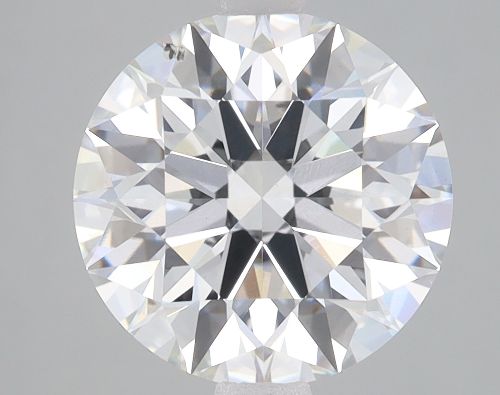 3.23ct F SI1 Rare Carat Ideal Cut Round Lab Grown Diamond