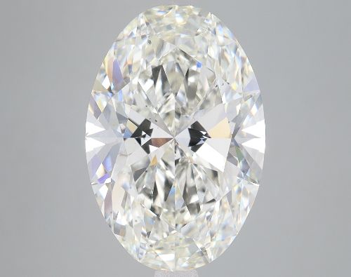 6.02ct H VS2 Rare Carat Ideal Cut Oval Lab Grown Diamond