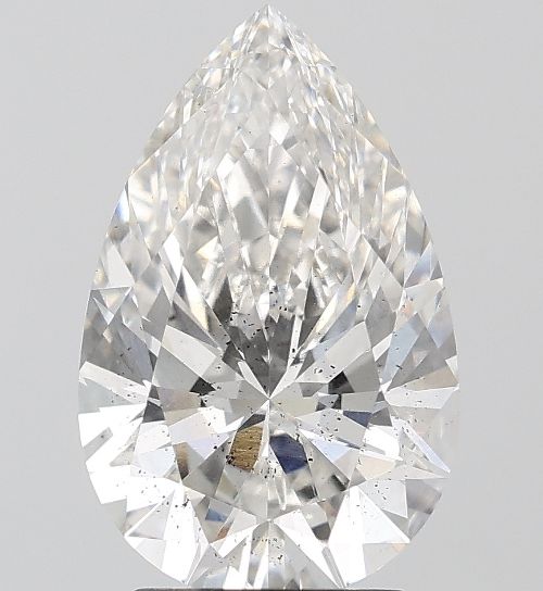 3.08ct G SI2 Rare Carat Ideal Cut Pear Lab Grown Diamond